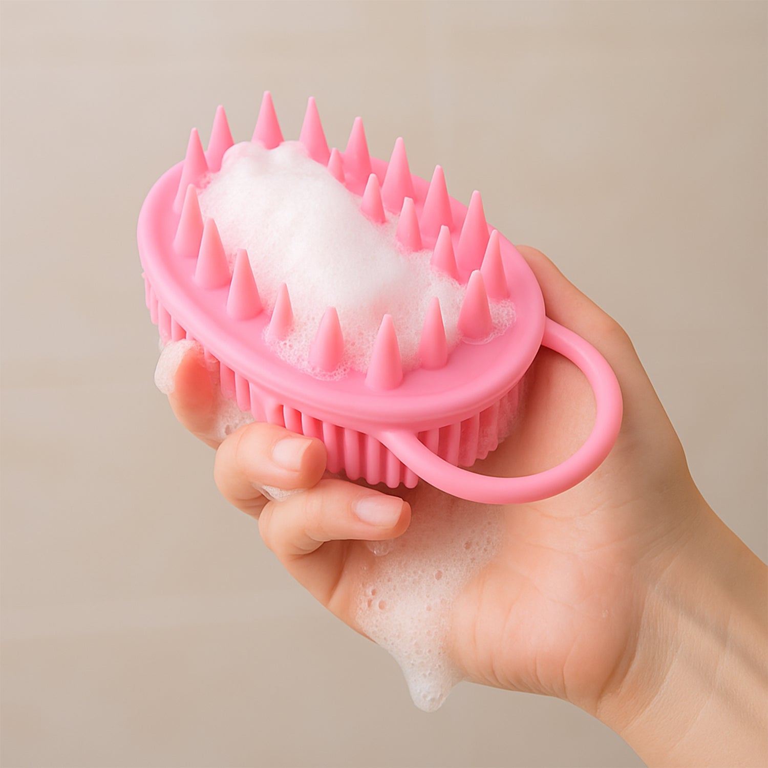 2-in-1 Silicone Soft Bristle Bath Brush 2-in-1 Silicone Soft Bristle Bath Brush
